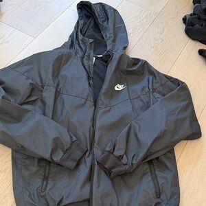 Nike Men's Charcoal Windbreaker Jacket